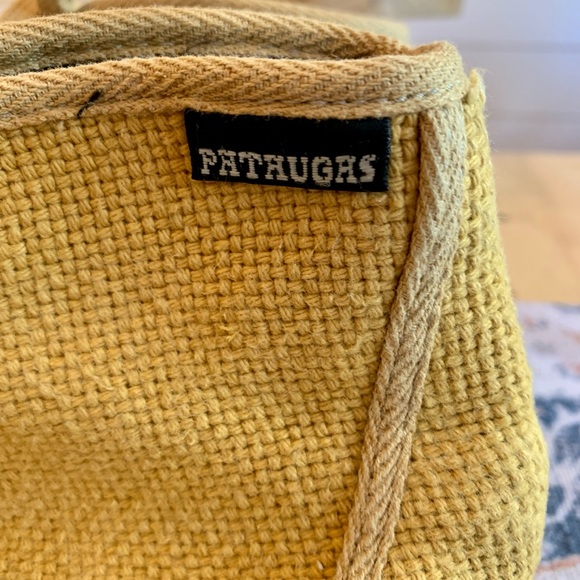 French Veritable Pataugas Canvas High Top Yellow Boots Women’s 11 - Picture 3 of 14